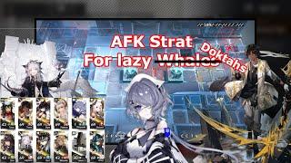 [Arknights] Annihilation 5 - Frost Abandoned City No Brain AFK Strat for lazy Doktahs