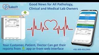 Upload Reports from Labsoft (Pathology Lab Software) to Android App or Website