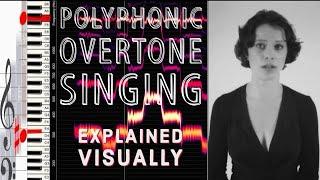 polyphonic overtone singing - explained visually by Anna-Maria Hefele