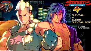 Streets of Rage 4-Survival Mode (Weekly)-SoR4 Shiva & Estel-2P Co op w/R3dRyd3r-6/24/24