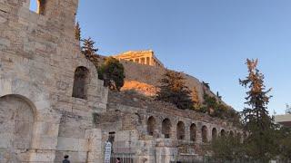 Walk in the center of Athens