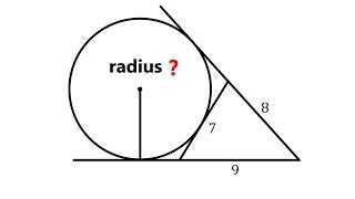 A satisfying geometry question - circle exterior to a triangle side