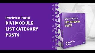 [Divi Module] Display a LIST of Posts From a Category