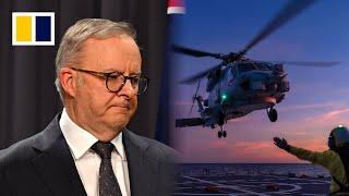 Albanese blasts China over military helicopter incident