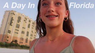 spend a day with me in florida *travel, beach sunsets, shopping, taking pics*
