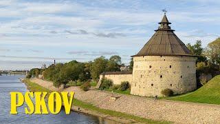 Pskov and Izborsk (Russia) AERIAL DRONE 4K VIDEO (DJI Mavic Air 2)