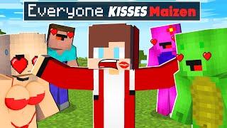 Everyone WANTS TO KISS MAIZEN - Sad Story in Minecraft (JJ and Mikey)