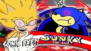 "SONIC.EXE?!" Fleetway Sonic Plays Sunky.MPEG