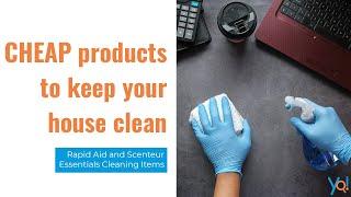 Rapid Aid and Scenteur Essentials | 5 Must-have Cheap Cleaning Items