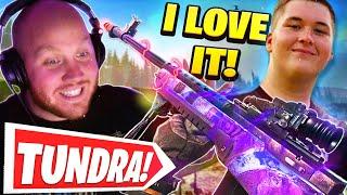 CONVINCING FAZE NIO TO TRY MY TUNDRA BUILD IN WARZONE!