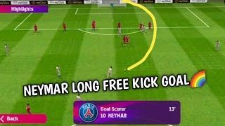 Neymar long Free Kick Goal in Matchday