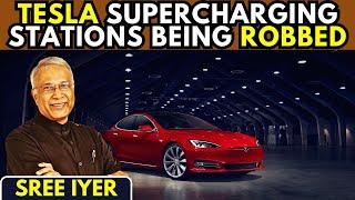Tesla Supercharging stations are being robbed of their Copper. Should you be worried?