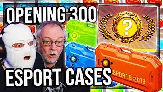 OPENING 300 ESPORT CASES (KNIFE UNBOX)