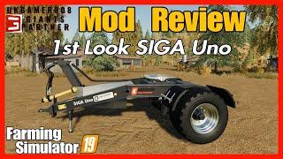 Siga Uno Mod review fs19 #farmingsimulator #fs19modsreview