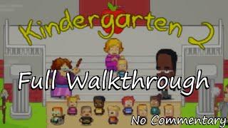 Kindergarten 2 | Full Walkthrough | Longplay | All Monstermon Cards & Outfits