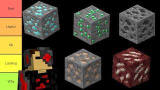 Minecraft Ore Tier List