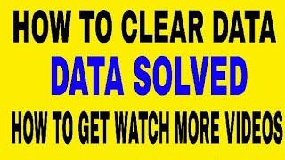 How Clear Data & Cache Google Play service - HOW TO DATA CLEAN TO MY PHONE-DATA CLEAR KAISE KARE