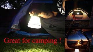 Collapsible and Solar powered LED Camping Lantern