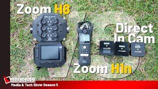 Audio Shootout: Zoom H8 vs Zoom H1N vs In-camera Audio