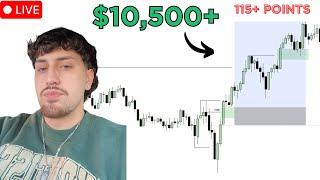 $10,500+ Trading NQ Futures | Trade Recap