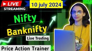 Live Trading Banknifty Nifty | 10 July | #livetrading #trading #balrajtradingtech