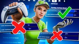 How To Find The PERFECT Controller Settings + Sensitivity (Fortnite Settings Guide)