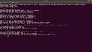 How to install php on ubuntu 18.04