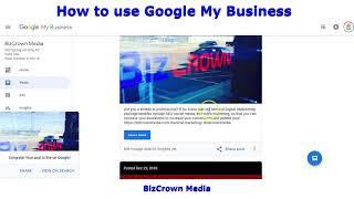 Google My Business Tutorial - BizCrown Media