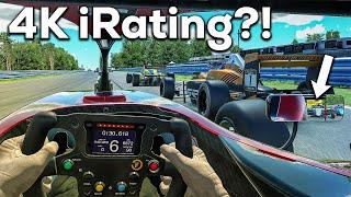 Driving with 4K iRating on iRacing! (Well... kind of)