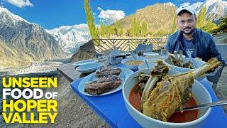 Unseen Food of Hoper Valley, Gilgit Baltistan | Breathtaking Hoper Glacier | Street Food of Pakistan