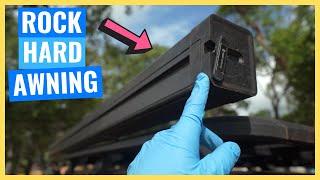 TUFF TERRAIN Rock Hard Awning | Full Review | New HARD CASE style awning!