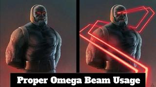 Darkseid Omega Beam Usage