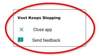 How To Fix Voot Keeps Stopping Error Android & Ios - Fix Voot App Not Open Problem