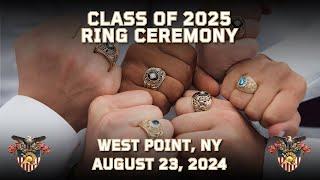 West Point Class of 2025 Ring Ceremony