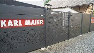 Karl Maier - Zaunmontage