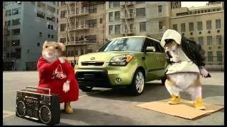 Хомяки на Kia Soul - реклама года в США