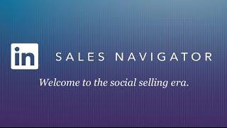 LinkedIn Sales Navigator Training 2015