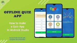 How to create a Quiz App in Android Studio | Modern Quiz App Tutorials | Quiz App UI design