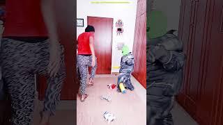 Chase by Alien funny prank Anaconda snake python in real life #vfx magic bhoot wala #shorts