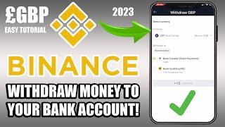 WITHDRAW MONEY EASILY FROM BINANCE TO BANK ACCOUNT UK, USA & MO | 2023 GUIDE