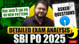 SBI PO Analysis | SBI PO Shift 1 Analysis | SBI PO Prelims Exam Analysis 2025 | SBI PO Pre Analysis