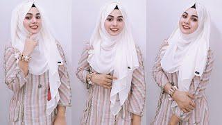 Hijab style with School Uniform(Most Requested )
