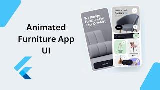 Animated Furniture UI Flutter | Flutter Animation 2024