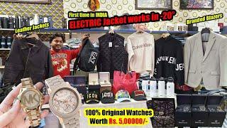 100% Original BLAZERS, Jacket, Watches, BAGS, Bottles l Branded Export Surplus l Multi Brand Store