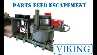 Bowl Feeder Escapement Technology Demonstration - Arduino Controlled, Stepper Motor Driven