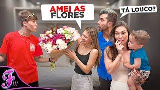 A BIANKA RECEBEU FLORES ! COMO ASSIM!!- Fran Japa