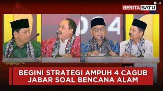 Debat Cagub Jawa Barat Soal Mitigasi Bencana di Jabar | Beritasatu #pilkadajabar