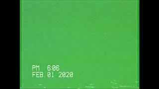 Vintage green screen