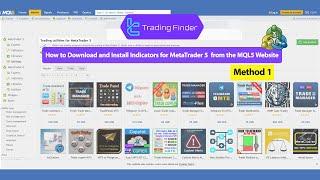 Tutorial on Downloading and Installing MetaTrader 5 Indicators from the MQL5 Website [Method 1]