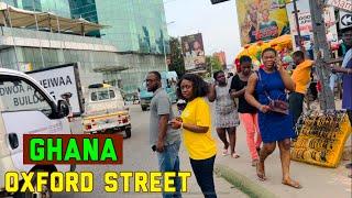 ️MOST POPULAR STREET IN AFRICA, Osu Oxford Street, Accra - Ghana || Walking Tour